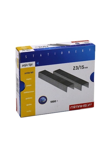 Mimaks 23/15 Zımba Teli 1000 Li
