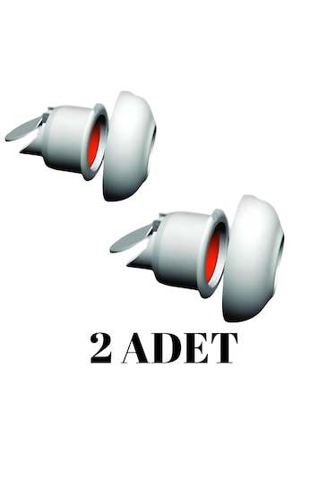 2 Adet Koku Yok Çekvalfli Conta Lavabo Gideri Koku Önleyici