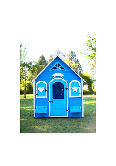 Mandu Ahşap Çocuk Oyun Evi (Playhouse) Bodrum