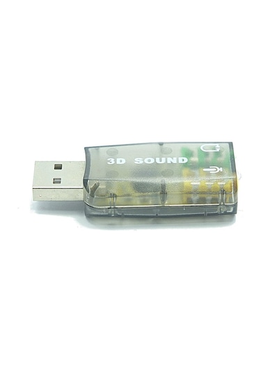 Usb 2.0 Ses Kartı Microfon Ve Kulaklık Çevirici