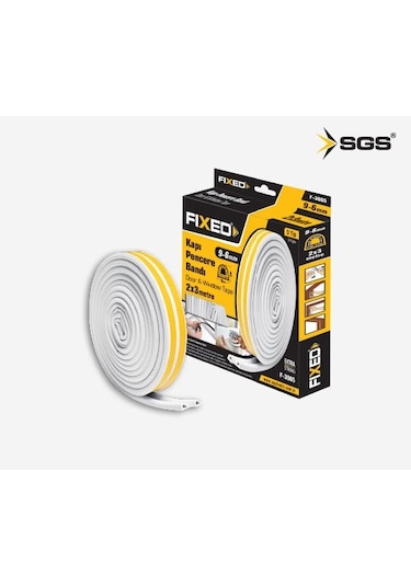 FIXED/SGS Kapı Pencere İzolasyon Bandı 2x3 metre