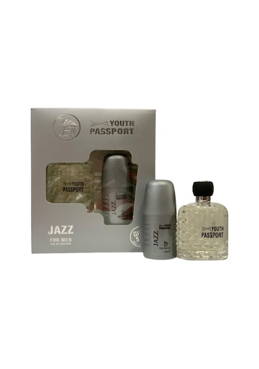 Youth Passport Jazz Erkek Parfüm EDP 100 ML + Rollon 50 ML