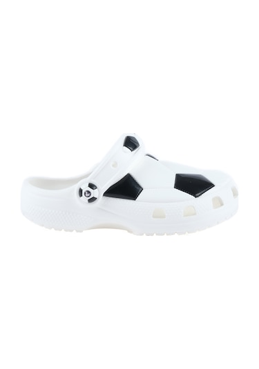 Crocs Classic Soccer Ball Çocuk Beyaz Terlik 210157-103 BEYAZ