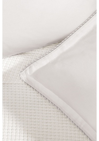 Yataş Liya Çift Kişilik Pamuk Pike Takımı - Ekru