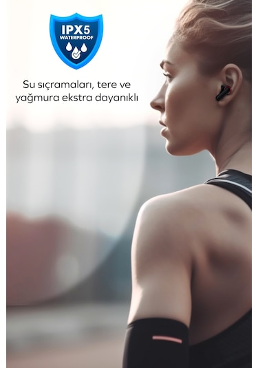 Woyax by Deji Gaming 60 MS Gecikme Çift Mod HD 4 Mikrofon ENC Kablosuz Bluetooth Oyuncu Kulaklık