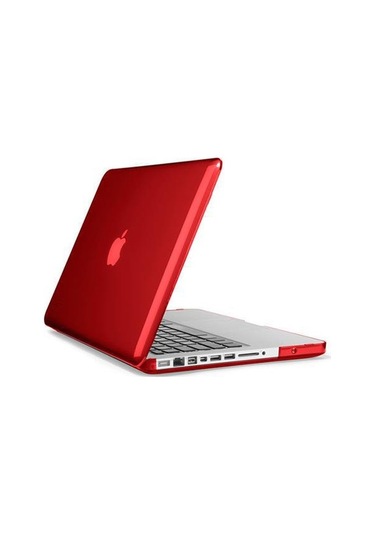 Speck Smartshell Apple Uyumlu MacBook Pro 13" İle Koruma Kılıf Glossy Finish Red