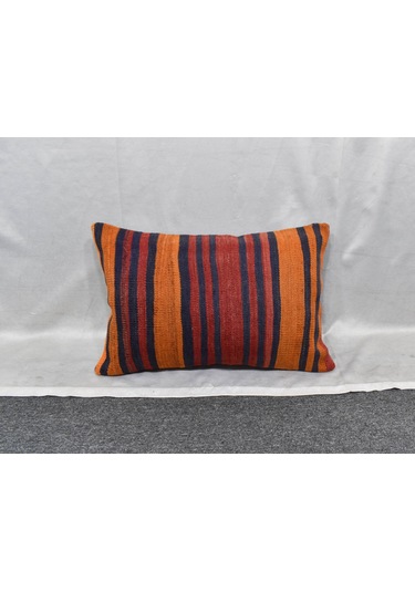 Zehra Abla Halı Yeni El Dokuma Dekoratif Kilim Kırlent Yastık Kılıfı 6237