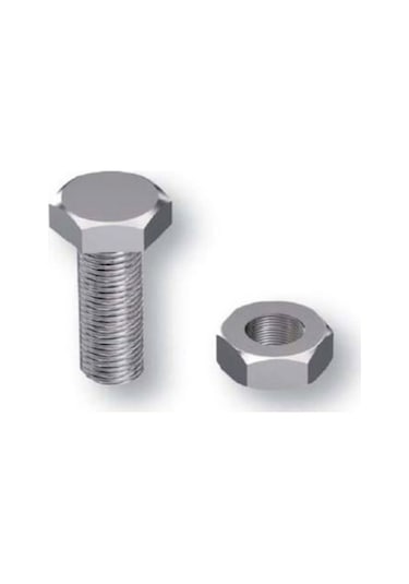 Civata Ve Somun 50 Adet M8 -15 Mm