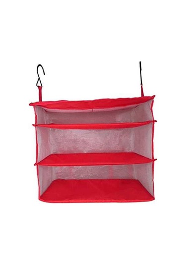 Pazly Taşınabilir Suntek Seyahat Raf Kırmızı Kırmızı Çantası Asılı Nm Diğer