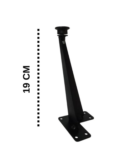 1 Adet Dekoratif Metal Tv Ünitesi/sehpa/mobilya Ayağı