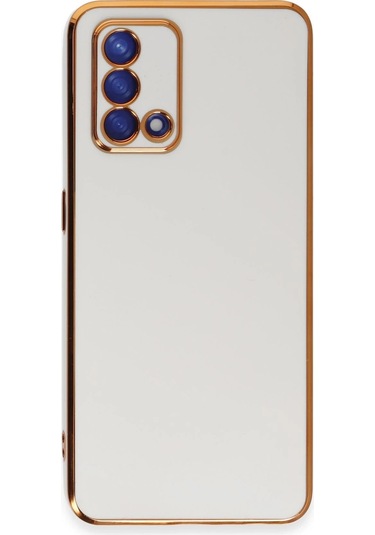 Newface Oppo A74 4g Kılıf Volet Silikon Glblseme - 88 - Beyaz