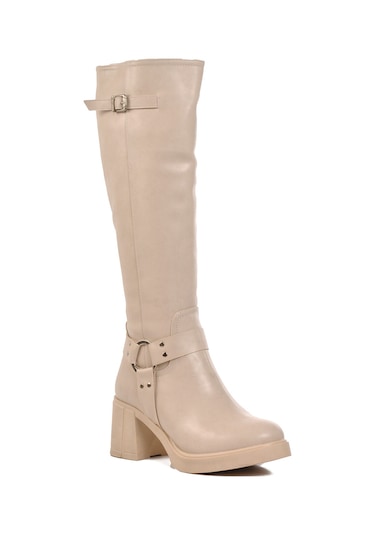 Pierre Cardin Krem Kadın Çizme Pc-54119 Z Krem Pierre Cardin Krem Kadın Çizme Pc-54119 Z Krem