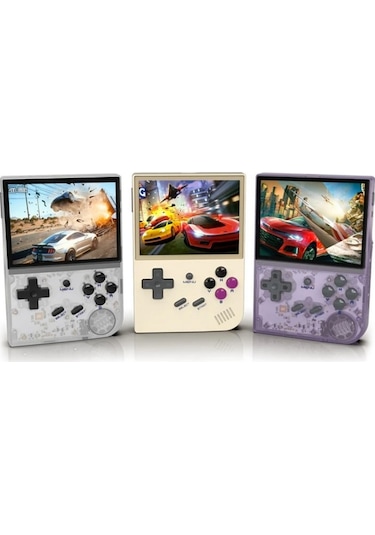Anbernıc RG35XX 3.5" Açık Kaynak Oyun 64g 5000+ Oyunlar Retro Elde Taşınabilir Oyun Konsolu