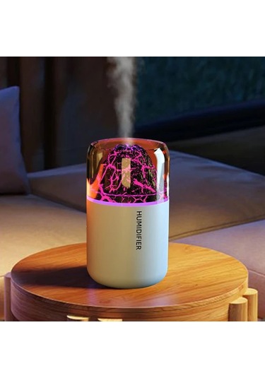 Userfriendly11 Siyah Usb Güçlü Tek Oda Nemlendirici Ve Koku Difüzörü Ev Araç İçin Kompakt