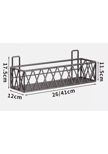 Homyl Çiftlik Evi Yurdu Için Banyo Duvar Rafı Çok İşlevli Beyaz