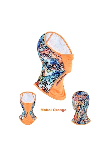 Fujin Pro Angler Sungaiter Boyunluk Makai Orange Çok Renkli