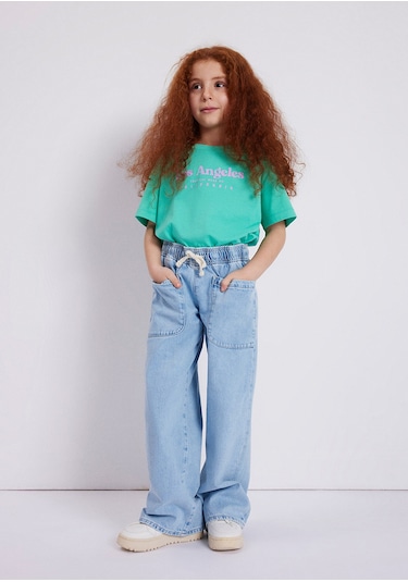 Mavi - Loco 90s Buz Mavi Jean Pantolon 7010405-86710 Açık Mavi