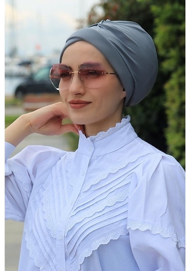 Çapraz Bone Tesettür Bone 10 Renk