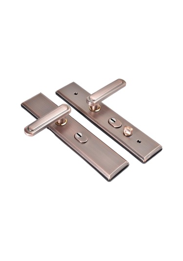 Suntek Paslanmaz Çelik Kapı Kolu Sağlam Kahverengi