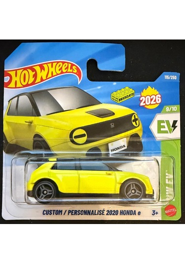 Hot Wheels Tekli Arabalar Custom 2020 Honda E Jmb11 Hw Ev Çok Renkli