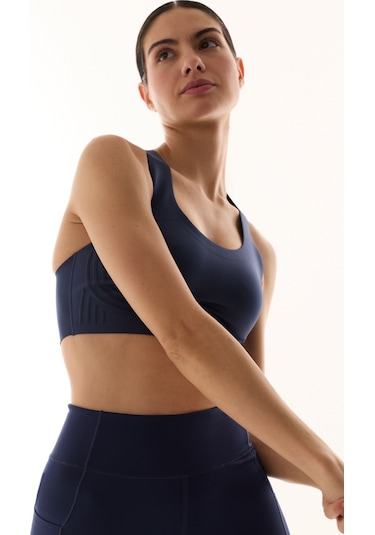 Penti Lacivert Stretch-360 Orta Destek Flexline Spor Sütyeni