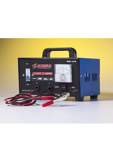 Soyberg Akü Şarj Cihazı 12 Volt 18 Amper Akü Şarj Cihazı S1218-m