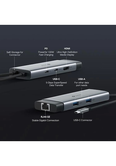 Tp-lınk Uh6120c Usb Type-c 6-port Hub