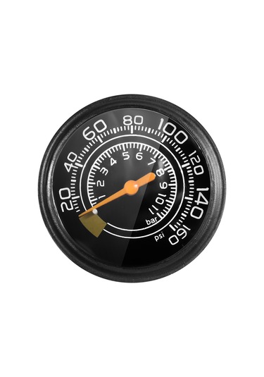 Suofeng Hızlı Ve Güvenli Bisiklet Pompası, Schrader & Presta Vana Uyumlu, 160 Psı, Paslanmaz Çelik, Siyah