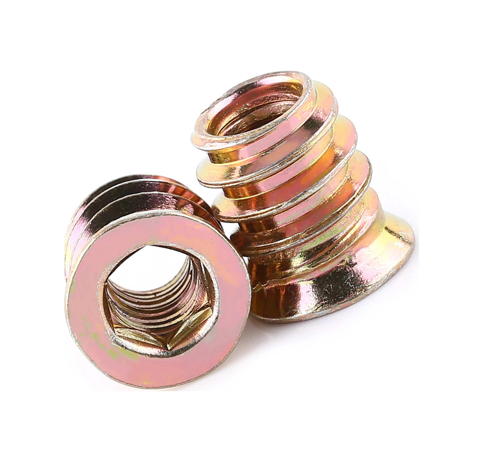 Tenfowee Ahşap İşçilik İçin Çelik Konik Somun, Dış Dişli İç Sekizgen, Pas Koruyucu, 20 Adet M8 13mm Diğer