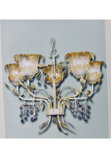 Ithal Beşli Metal Avize4032-5Pa