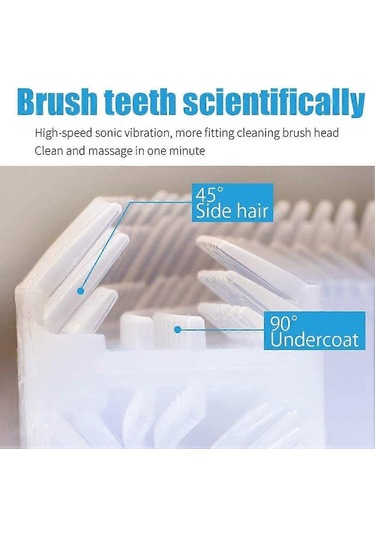 Elektrikli Diş Fırçası, Otomatik Diş Fırçası, U Şeklinde Sonic Diş Fırçası Diş Beyazlatma Kiti Withwhite