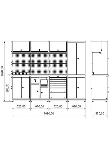 MT-1013 Modüler Çalışma Tezgahı -