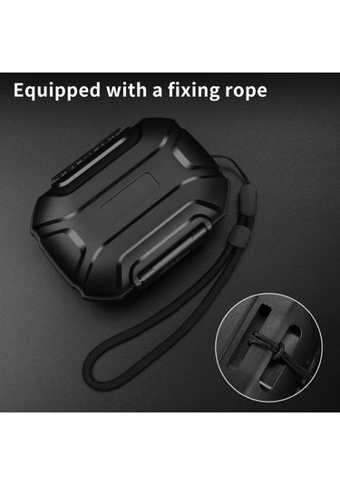 Trn Mag+ Kulaklık Saklama Kutusu Düşme Önleyici Kulaklık Aksesuarları Mühürlü Su Geçirmez Saklama Kutusu - Şeffaf Beyaz