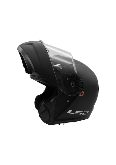 Ls2 Strobe 2 Çene Açılır Motosiklet Kaskı 66853 Siyah