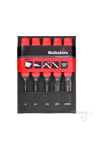 Hultafors 390005 Edcs5 Düz Iskarpela Seti - 5  Parça