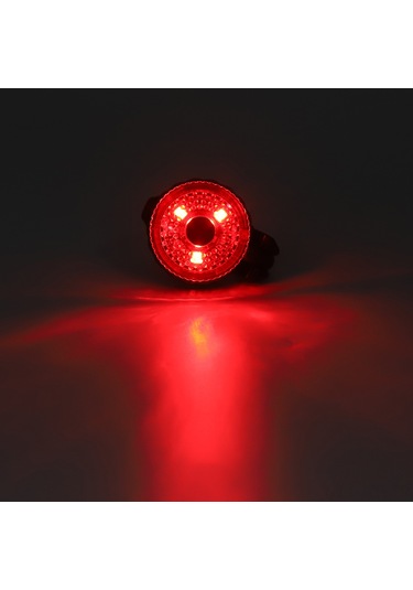 Geeroyoo Yol Bisikleti İçin Ayarlanabilir, 3 Işık Modlu, Dayanıklı Minik Geribakış Aynası - Bisiklet Güvenlik Aksesuarı 42g