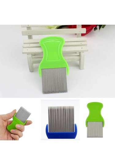 Saç Biti Tarak Fırçalar Terminatör Ince Yumurta Tozu Nit Ücretsiz Kaldırma Paslanmaz Çelik Tarak Sağlık Fırçası Saç Dökülme Malzemeleri