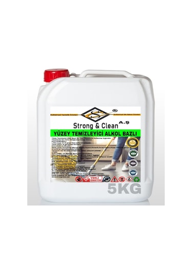 Strong&Clean Yüzey Temizleyici Alkol Bazlı 5 KG