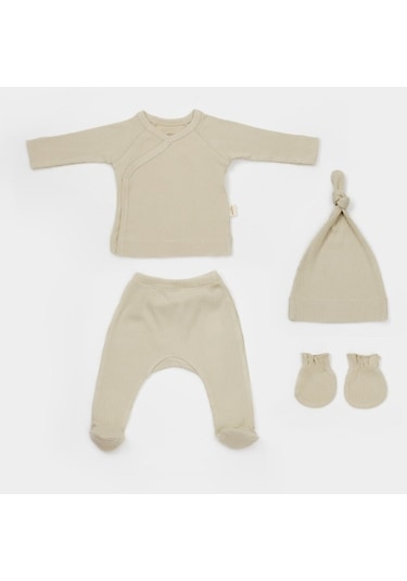 BabyCosy Organik Modal 4 Lü Set Csym26502 Açık Yeşil
