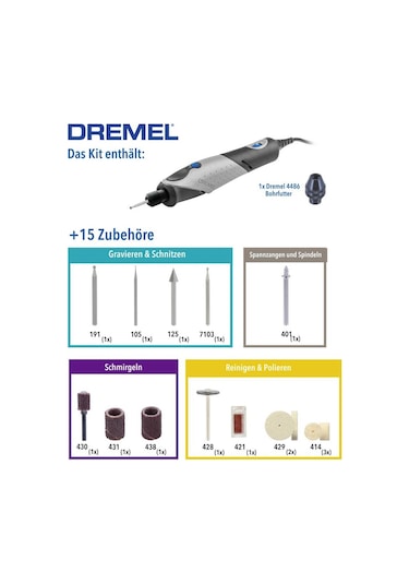 Dremel Stylo+ (2050-15) Çok Amaçlı El Motoru - F0132050JM