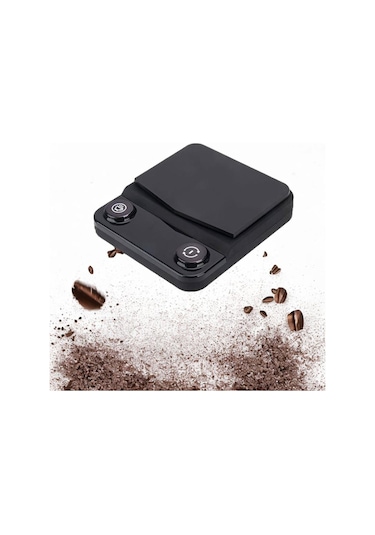 Suntek Mutfak Kahve Ölçeği Usb Şarjlı Pişirme Tartım Ev Siyah