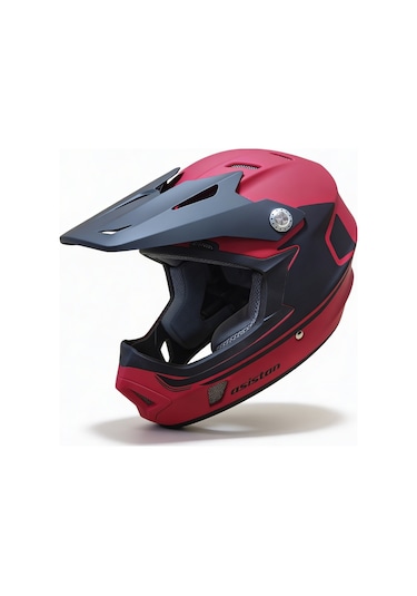 Asistan Ks-05 Fullface Kırmızı L 59-60cm Bisiklet Kaskı