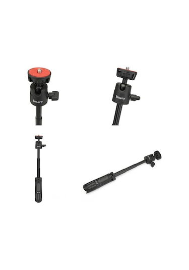 Zore Jmary MT-19 Kısa Tripod - ZORE-262653 Siyah