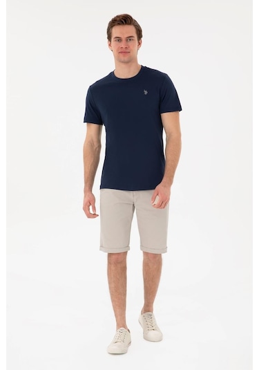 U.s. Polo Assn. Erkek Basic T-shirt 2084276 Beyaz