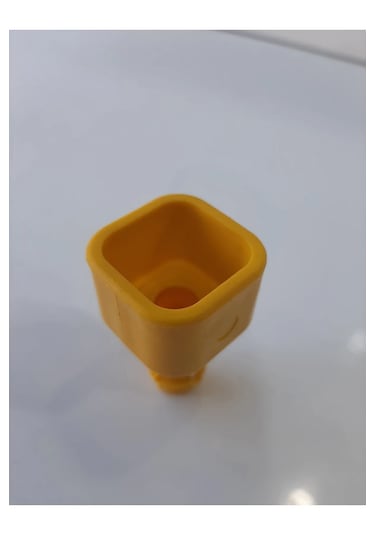 Kare Boru Girişi Düz 22x22x16 Mm 4 Adet