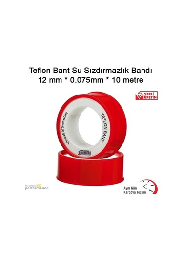 Teflon Bant Su Sızdırmazlık Bandı 12 Mm * 10 Metre (532559770)