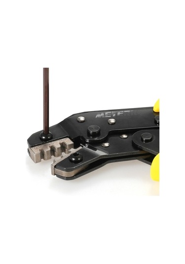 Fortunelane Profesyonel Ratchetlı Tel Presi - Ergonomik, Kolay Kullanım - 0.1-1.0mm² 28-18 Awg - Mühendislik Ve Elektronik Presl Gri