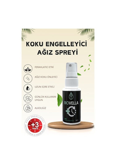 Biovella Ağız Kokusu Önleyici Sprey 30 ML