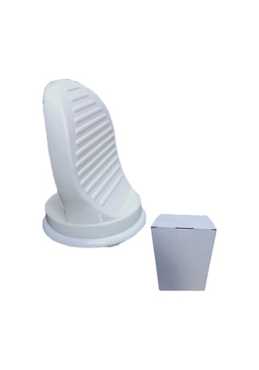 Dianziye Ev Bathı İçin Kalın Pp Materyal Banyo Tabureti - Yaşlı Ve Hamileler İçin Kaymazsız, Dirsek Kullanıma Uygun, Dikenli Paspaslı Beyaz Diğer