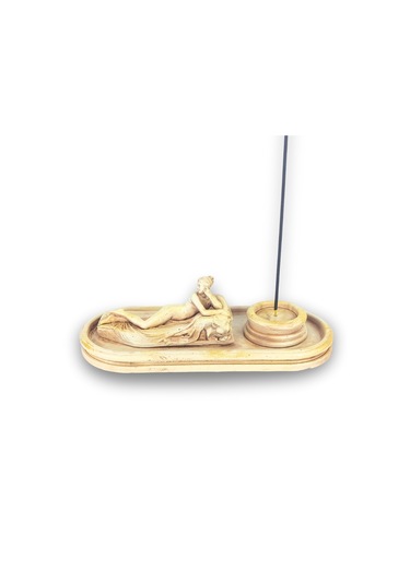 Antik Roma Reclining Naiad Çubuk Tütsülük Ve Tealight